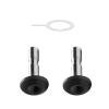 Black Replacement Icon Ring & Screws & Temple Slider for Oakley OO9290 view 3