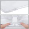 9 Pieces Chef Hats Adjustable Cooking Hat Elastic Kitchen Baker Caps for Adults (White) view 3