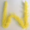 ADAMAI 72inch Natural Ostrich Feather Boa Halloween Cosplay Costume Accessory Holiday Decors (Yellow) view 1