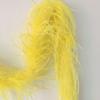 ADAMAI 72inch Natural Ostrich Feather Boa Halloween Cosplay Costume Accessory Holiday Decors (Yellow) view 2