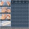 ThunderFit Silicone Mens Wedding Rings, 10mm Wide 2.5mm Thick Rubber Wedding Bands-Variety Multipack 1-7 view 4
