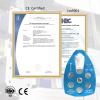 NewDoar 30KN CE Certified Large Rescue Pulley Single Sheave with Swing Plate for Outdoor Mountaineering Rock Climbing Rescue(Blue 2pcs) view 3