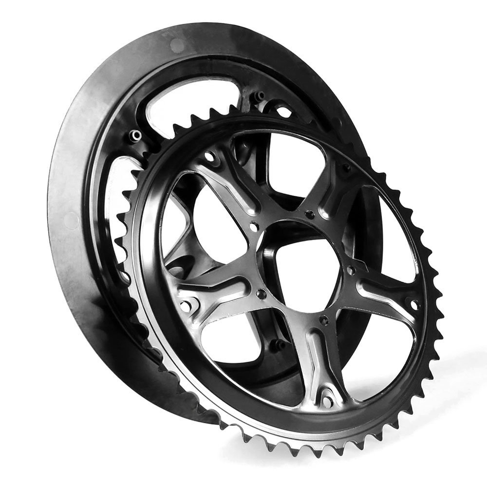 BAFANG Chainring Wheel for BBS01 BBS02 Mid Drive,44T Ebike Chain Ring for Mid Mount Motor, Chainwheel for Electric Bike Conversion Kits Durable Aluminium Bike Chainring