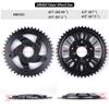 BAFANG Chainring Wheel for BBS01 BBS02 Mid Drive,44T Ebike Chain Ring for Mid Mount Motor, Chainwheel for Electric Bike Conversion Kits Durable Aluminium Bike Chainring view 3