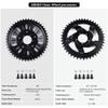 BAFANG Chainring Wheel for BBS01 BBS02 Mid Drive,44T Ebike Chain Ring for Mid Mount Motor, Chainwheel for Electric Bike Conversion Kits Durable Aluminium Bike Chainring view 4