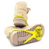 Milaloko 1 Pair (Kids Size) Crampons,Traction Cleats,Spike for Winter Walking Safety,Shoe Grips on IceSnow for Children Girls and Boys (Yellow) view 3