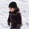 Durio Unisex Baby Beanie - Soft & Warm Knit Toddler Winter Hat, Stretchy Cap Fit for Infant to Toddler Girl Boy (6-36 Months), 5 Black & Light Grey & Navy & White view 4