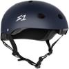 S1 Mega Lifer Helmet for Skateboarding, BMX, and Roller Skating - Extra-Large Fit for Bigger Heads - EPS Fusion Foam, CPSC & ASTM Certified - Navy Matte Large (24") view 1