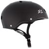 S1 Mega Lifer Helmet for Skateboarding, BMX, and Roller Skating - Extra-Large Fit for Bigger Heads - EPS Fusion Foam, CPSC & ASTM Certified - Black Gloss Large (24") view 2