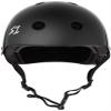 S1 Mega Lifer Helmet for Skateboarding, BMX, and Roller Skating - Extra-Large Fit for Bigger Heads - EPS Fusion Foam, CPSC & ASTM Certified - Black Gloss Large (24") view 4