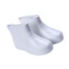 Healifty 1 Pair Boots Rain Boot Low Canister Rain Shoes Thicken Rain Shoes Water Proof Shoes Waterproof Rain Shoes Womens Rain Footwear Short Garden Shoes Calf Toddler Miss White Overshoes view 4