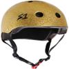 S1 Mini Lifer Helmet for Skateboarding, BMX, and Roller Skating - EPS Fusion Foam, CPSC & ASTM Certified - Gold Gloss Glitter X-Small (18.5") view 1