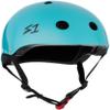 S1 Mini Lifer Helmet for Skateboarding, BMX, and Roller Skating - EPS Fusion Foam, CPSC & ASTM Certified - Lagoon Gloss Large (20") view 1