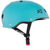 S1 Mini Lifer Helmet for Skateboarding, BMX, and Roller Skating - EPS Fusion Foam, CPSC & ASTM Certified - Lagoon Gloss Large (20") view 2