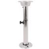 7 Adjustable Table Pedestal 705mm, 28 inch Aluminum Pedestal Base, Removable Table Leg Pedestal Boat Marine/Caravan/Motorhome USA view 1