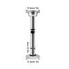 7 Adjustable Table Pedestal 705mm, 28 inch Aluminum Pedestal Base, Removable Table Leg Pedestal Boat Marine/Caravan/Motorhome USA view 2