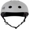 S1 Lifer Helmet for Skateboarding, BMX, and Roller Skating - EPS Fusion Foam, CPSC & ASTM Certified - Light Grey Matte Medium (21.5") view 3