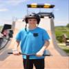S1 Retro Lifer Helmet for Skateboarding, BMX, and Roller Skating - EPS Fusion Foam, CPSC & ASTM Certified - Gold Gloss Glitter X-Large (22.5") view 3