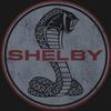 American Classics Shelby Vintage Racing Cobra Snake American Race Car Adult T-Shirt Black view 2
