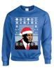 ALLNTRENDS Adult Sweatshirt umpman Jordan Christmas Ugly Sweater (3XL, Royal Blue) view 1