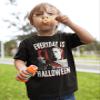American Classics Halloween 70s Horror Movie Michael Myers Everyday is Halloween Graphic Youth Short Sleeve T-Shirt Graphic Tee Black view 2