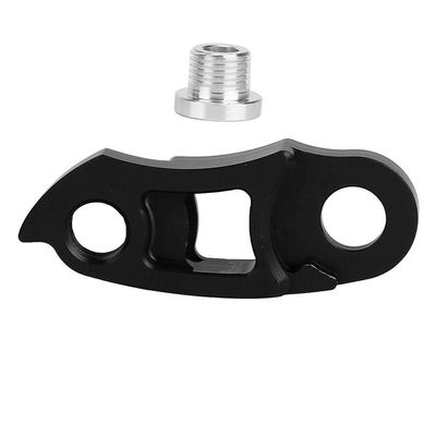 Derailleur Extender,Bike Rear Derailleur Hanger,ycle Rear Derailleur Hanger Extension Frame Gear Tail Hook Extender(Black) 22Mm