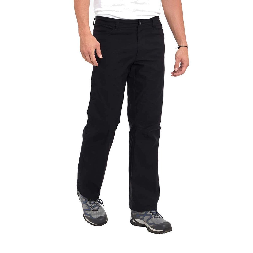 Eddie Bauer Men's Lined Pant (Black, 40W x 30L)