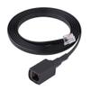 Yencoly 1.5m 6-Pin Radio Accessory Extension Cable for Yaesu Radio Walkie Talkie Mic, Premium Quality, Removable Separation, Outdoor Indoor Use view 1