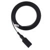 Yencoly 1.5m 6-Pin Radio Accessory Extension Cable for Yaesu Radio Walkie Talkie Mic, Premium Quality, Removable Separation, Outdoor Indoor Use view 4