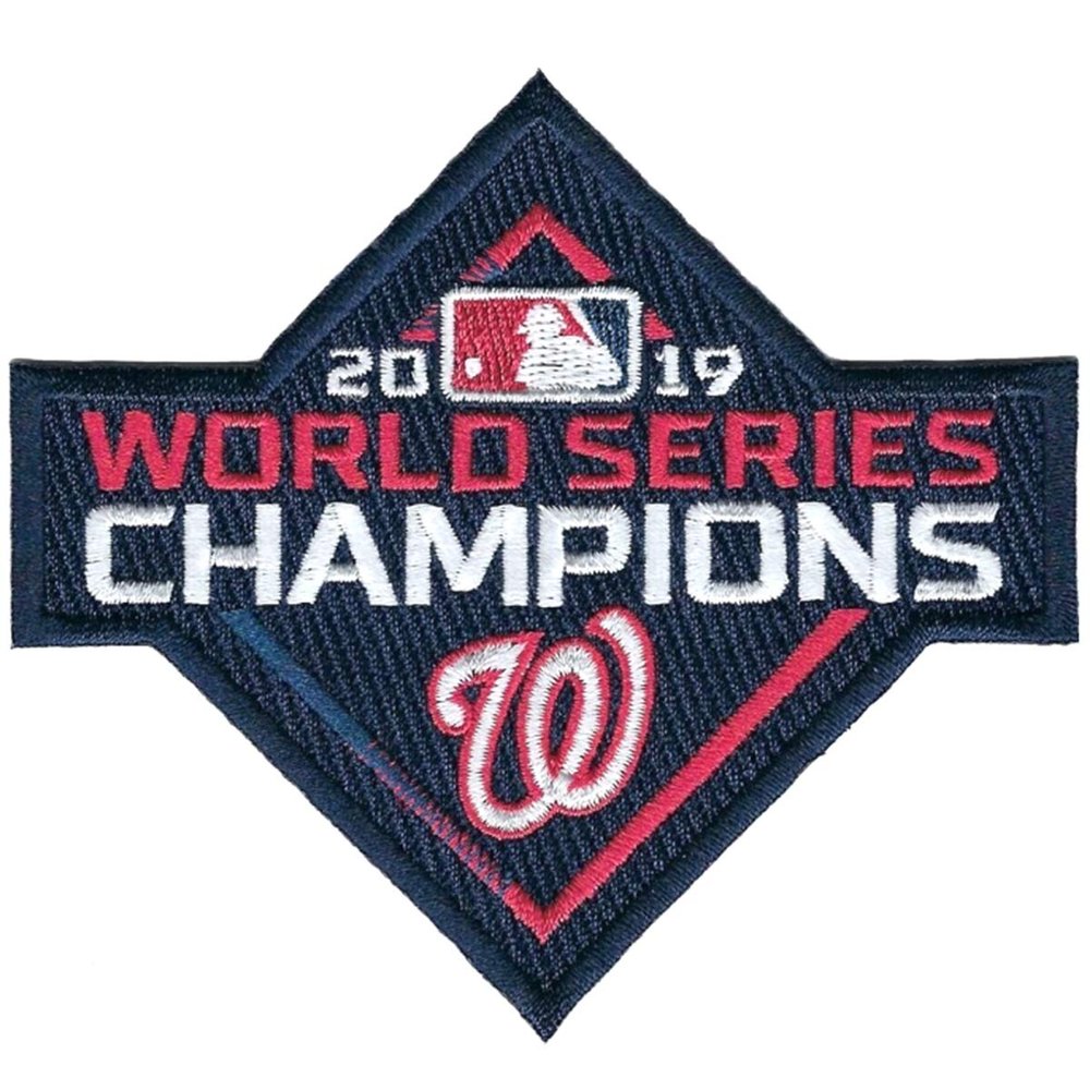 2019 World Series Champions Washington Nationals Jersey Patch