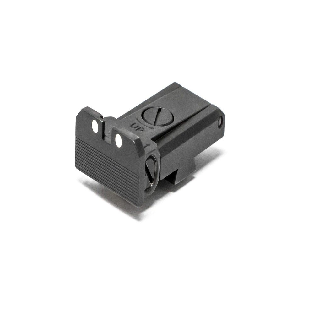 LPA Tanfoglio Adjustable White Dot Rear Sight