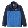 Columbia Youth Boys Steens Mt II Fleece, Bright Indigo/Collegiate Navy, X-Small view 1