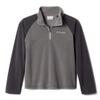 Columbia Youth Boys Glacial Half Zip, City Grey/Shark, Small view 1