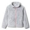 Columbia Toddler Girls Fire Side Sherpa Full Zip, Columbia Grey, 4T view 4