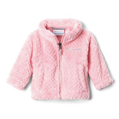 Columbia Youth Girls Fire Side Sherpa Full Zip, Pink Orchid, Large