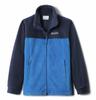 Columbia Youth Boys Steens Mt II Fleece, Bright Indigo/Collegiate Navy, Small view 1