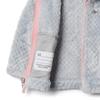 Columbia Toddler Girls Fire Side Sherpa Full Zip, Columbia Grey, 3T view 3