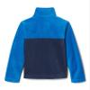 Columbia Youth Boys Steens Mtn 1/4 Snap Fleece Pull-over, Collegiate Navy/Bright Indigo, X-Small view 2