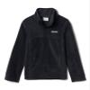 Columbia Youth Boys Steens Mtn 1/4 Snap Fleece Pull-over, Black, XX-Small view 1
