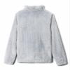 Columbia Youth Girls Fire Side Sherpa Full Zip, Columbia Grey, Small view 2