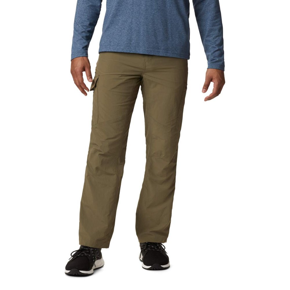 Columbia Men's Silver Ridge Cargo Pant, Stone Green, 44W x 34L