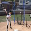 Louisville Slugger Baseball/Softball Sock Net, Blue/Black view 2