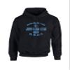 Johns Hopkins University College 50/50 Hoodie, Black, XL view 1