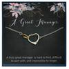 Muse Infinite Manager Gift A Truly Great Manager is Hard to Find Difficult to Part with Thank You Gift for Boss Gift Supervisor Gift view 1