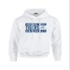 Jackson State Tigers College 50/50 Hoodie, White, 2X view 1