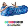 WEKAPO Inflatable Couch Air Lounger Chair - Camping & Beach Accessories, Portable Blow up Sofa for Hiking, Lawn, Indoor/Outdoor Movies & Music Festivals. Lightweight and Easy to Set Up Air Hammock view 1