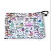 Destira Unicorn Doodles Grip Bag, Rainbows Gymnastics Drawstring Gym Bag view 1