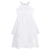 ranrann Kids Girls Dress Sequined Halter Special Occasion Dresses Elegant Long Birthday Party Dress Maxi Ball Gown Ivory 8 view 4