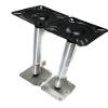 Lot Of 2 Heavy Duty Three Pieces Bass Boat Seat Pedestal 23 inches in Total Height view 3