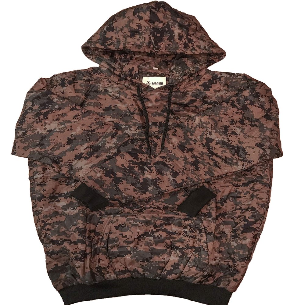 F-Bomb F Morale Gear Woobie Hoodie (MARPAT, Medium)